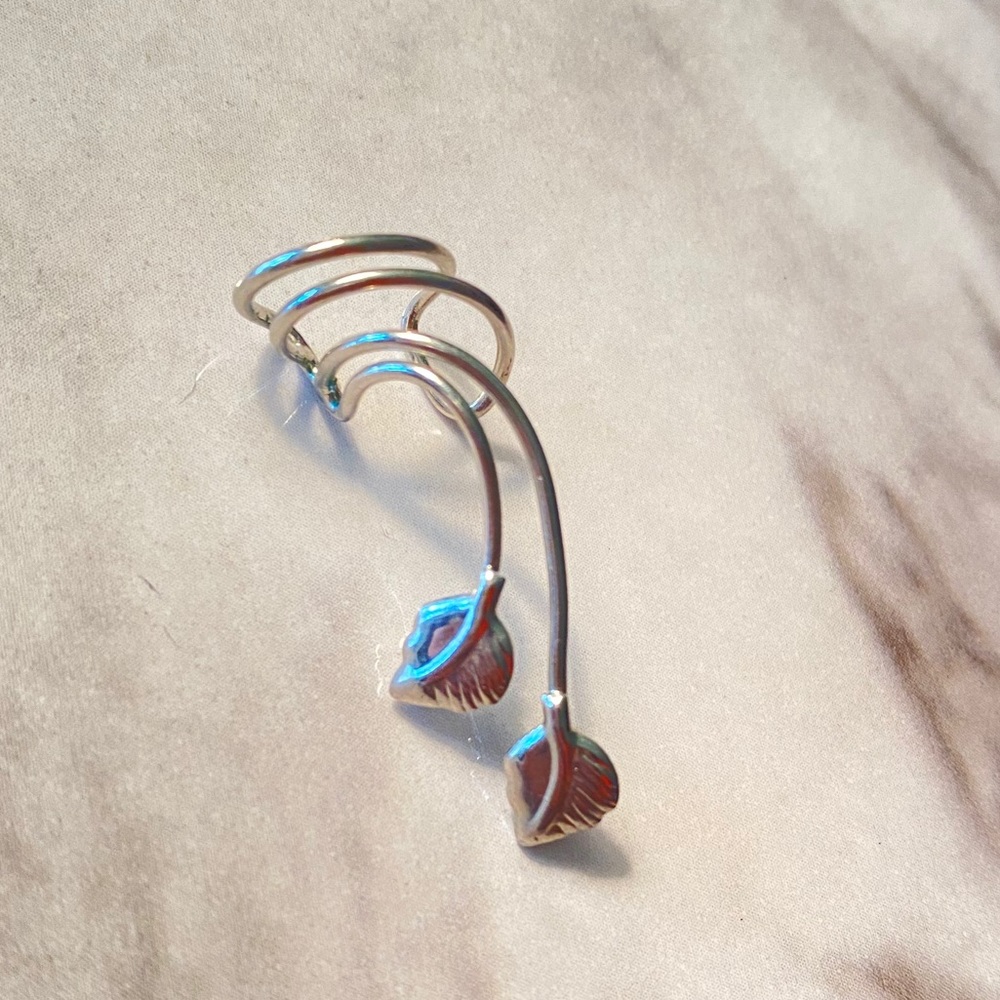 Silver Ear Piece